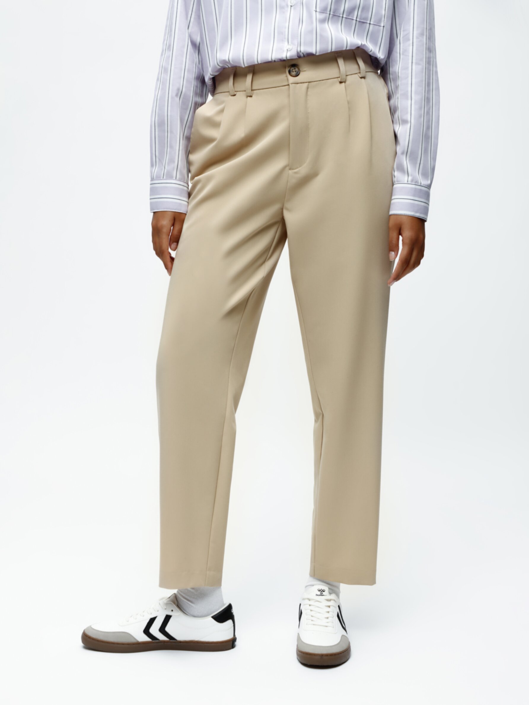 Pantalón de 2025 vestir color beige