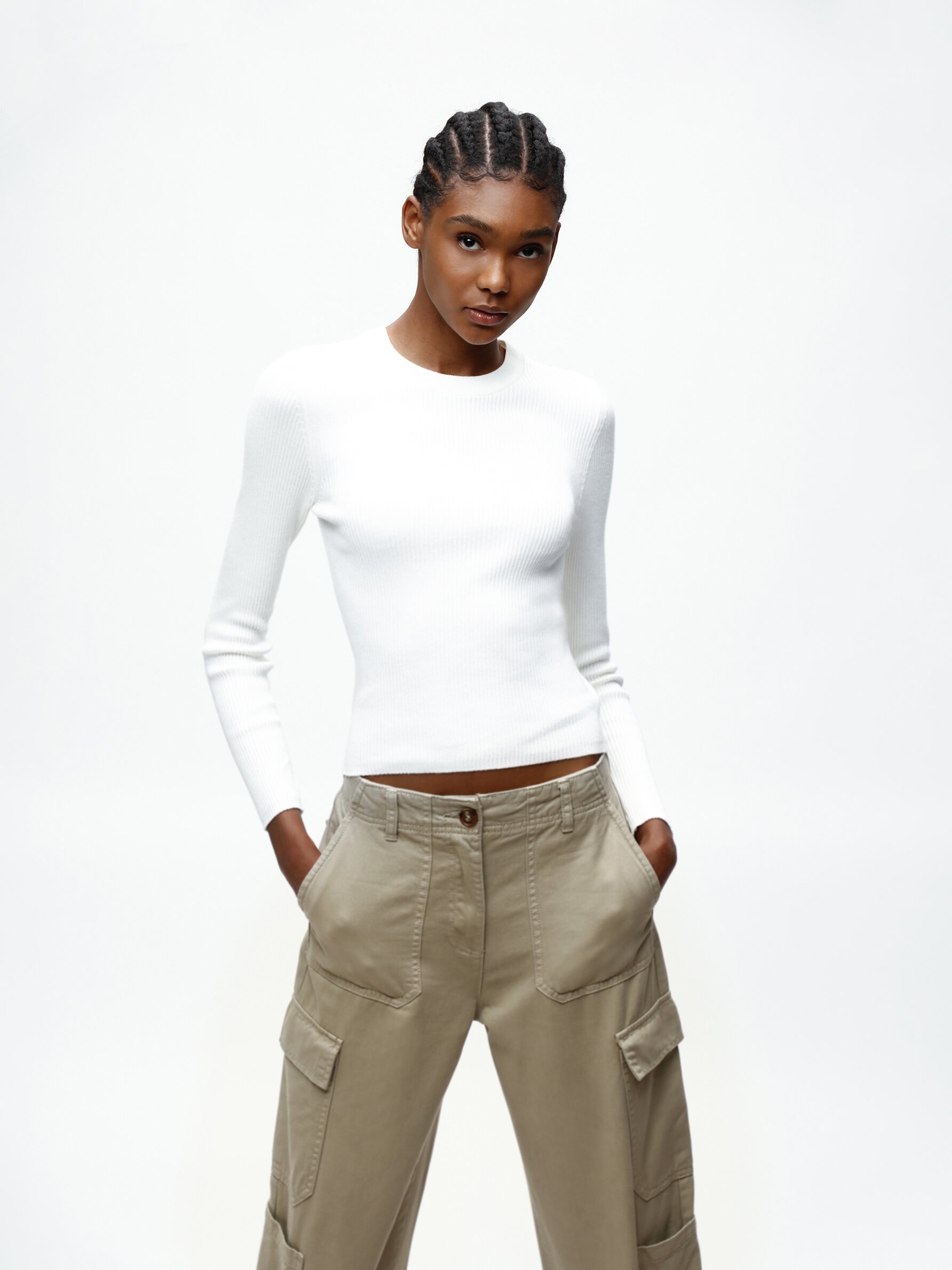 Cargo trousers - Trousers - CLOTHING - Woman 