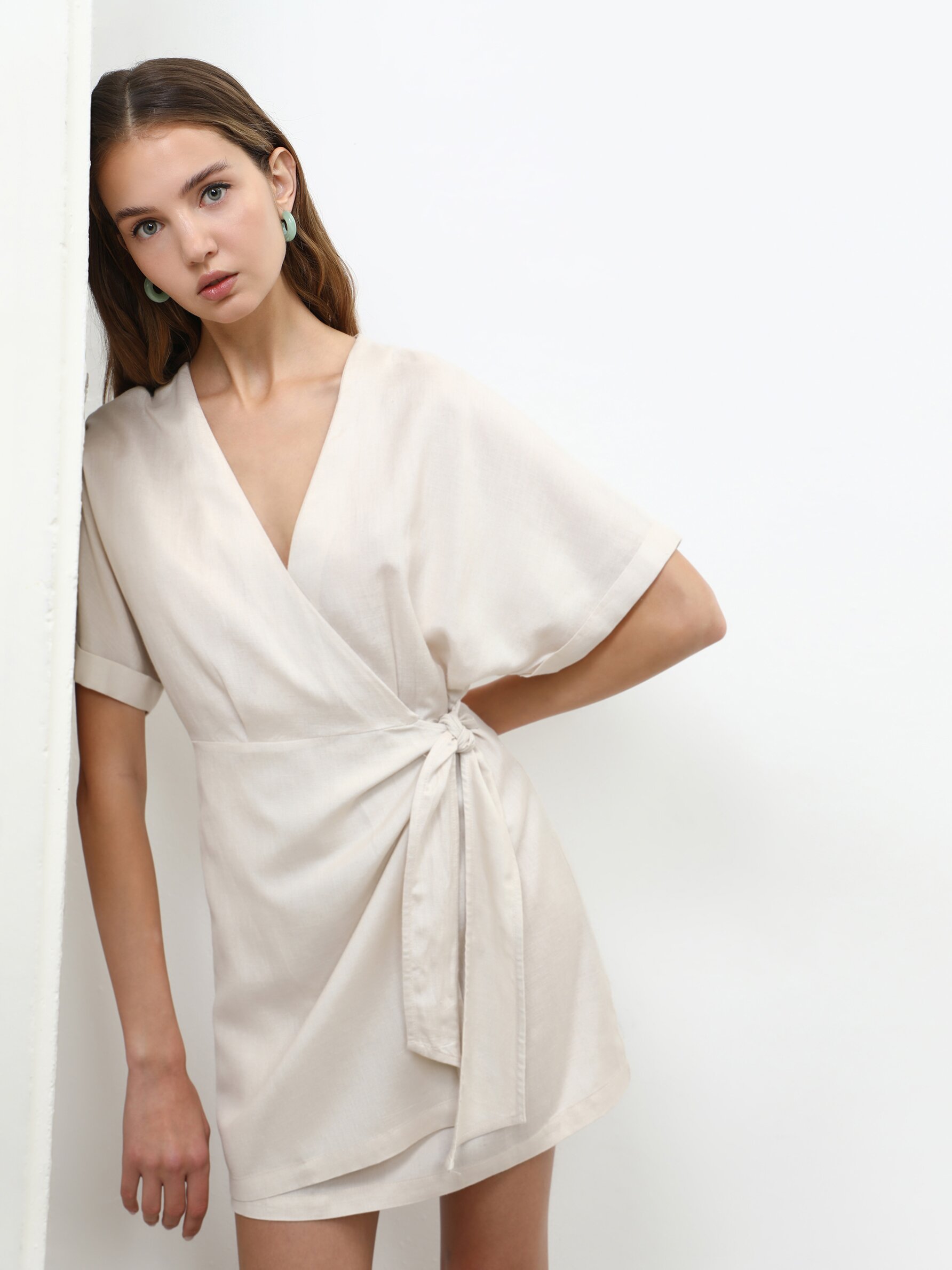 Other stories shop kimono wrap dress