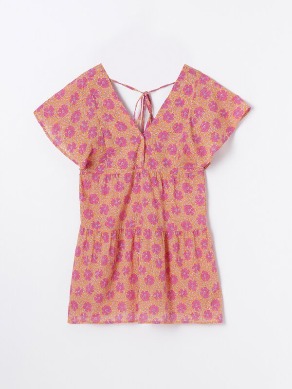 Short printed dress