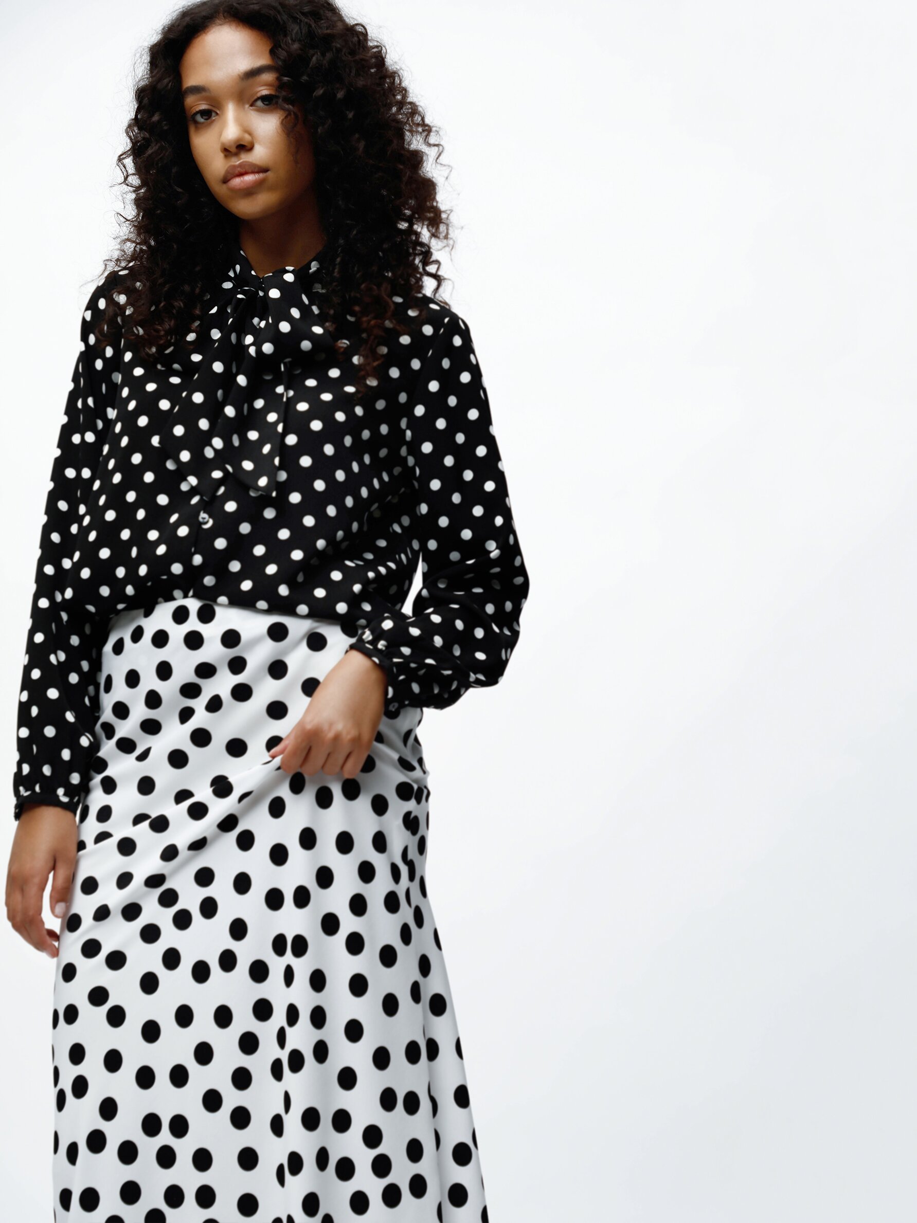 Polka dot hotsell skirt river island