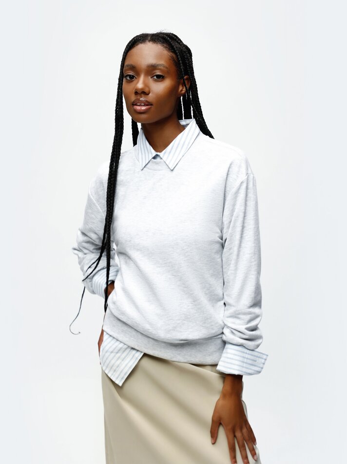 Flowing satin skirt Skirts CLOTHING Woman Lefties UAE ABU