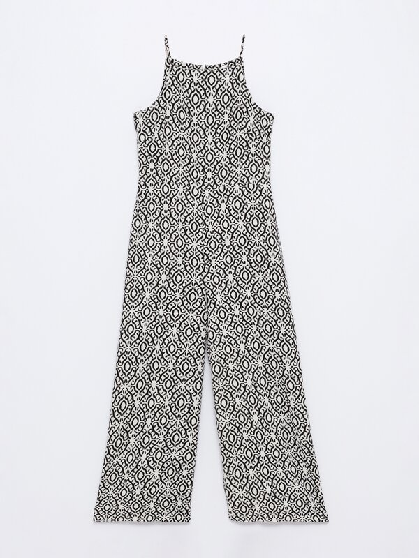 Strappy rustic jumpsuit