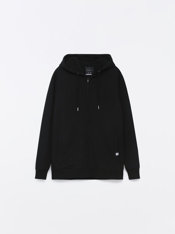 Basic hooded jacket