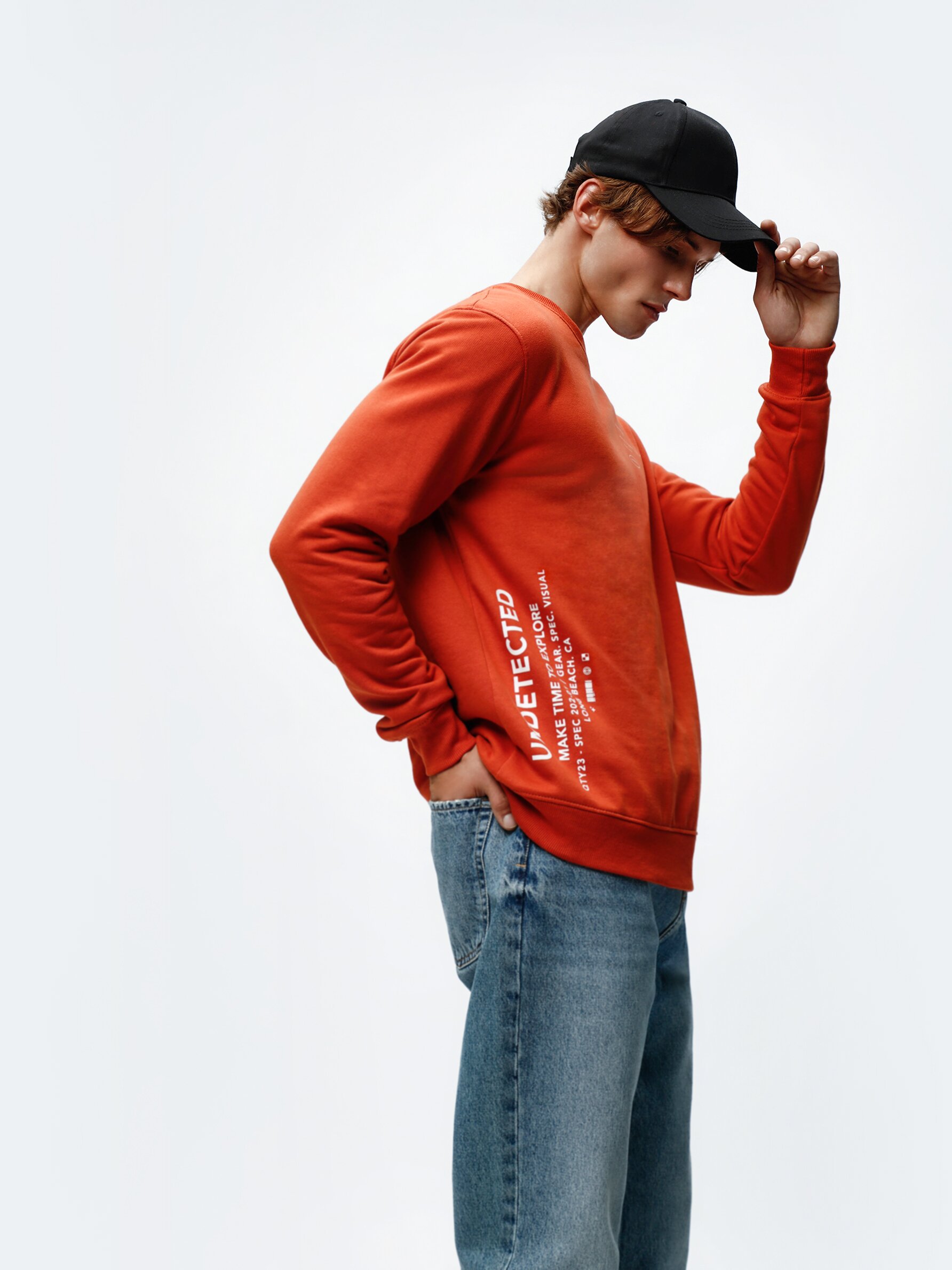 Orange crew clearance neck