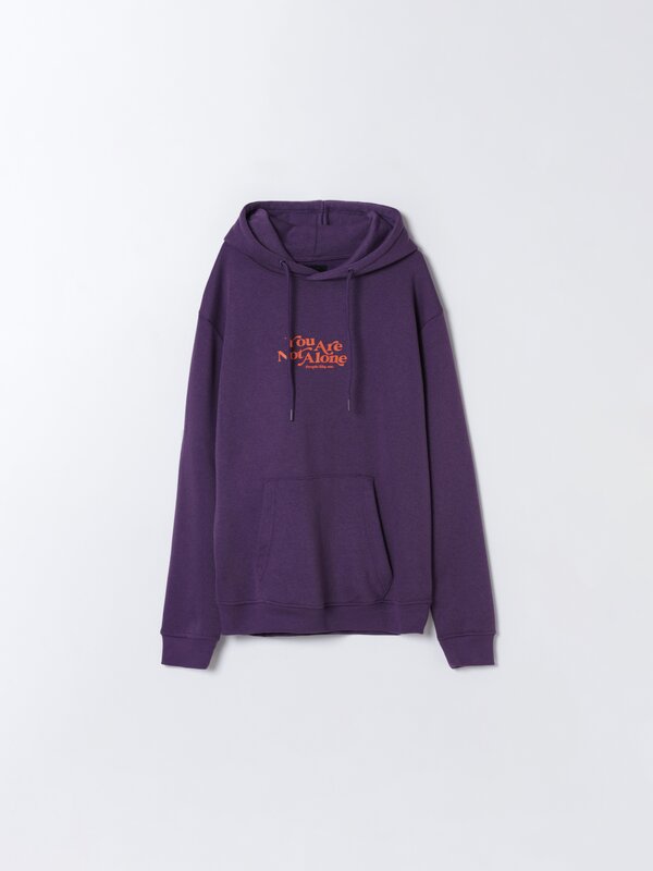 Printed hoodie