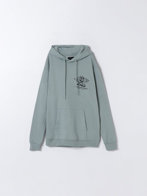 Printed hoodie