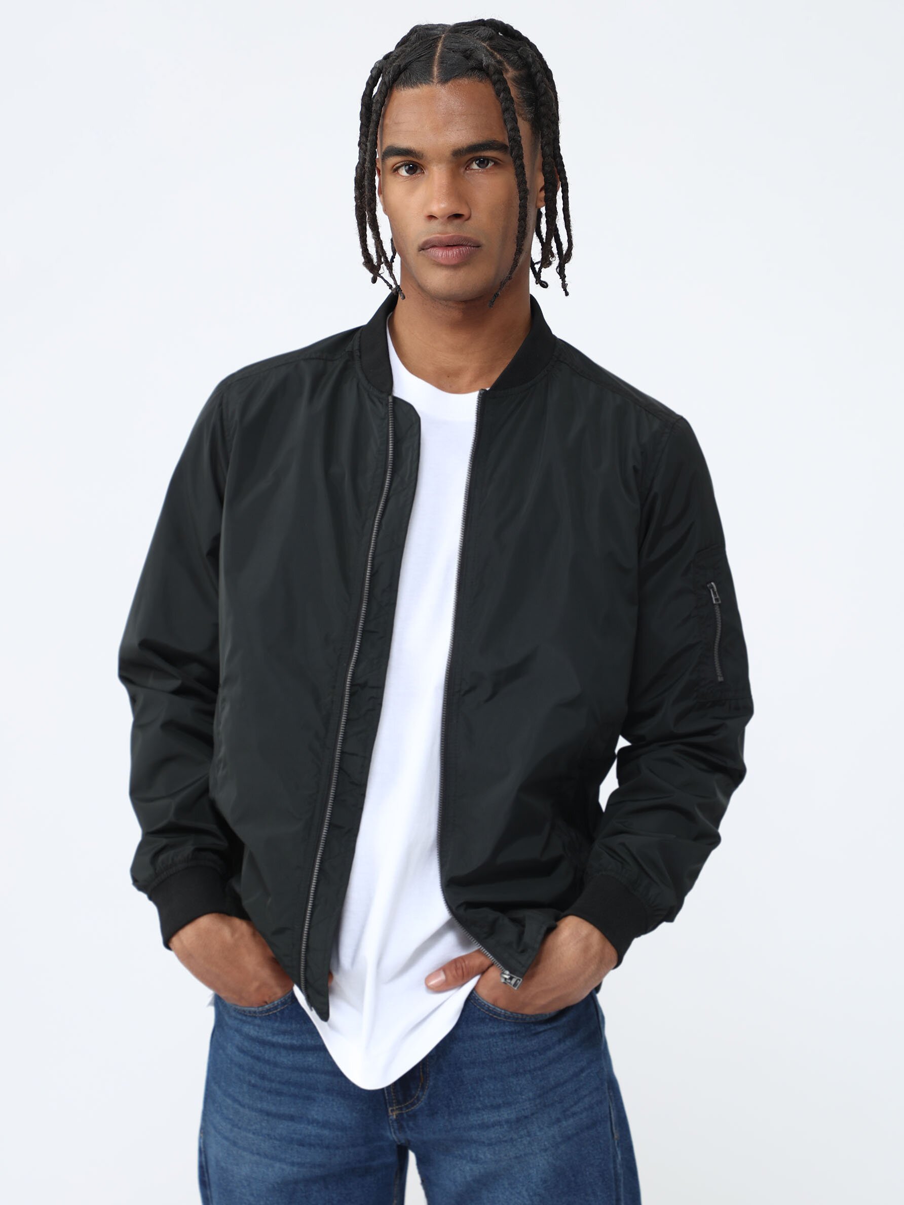 Basic bomber jacket Coats Jackets CLOTHING Man Lefties