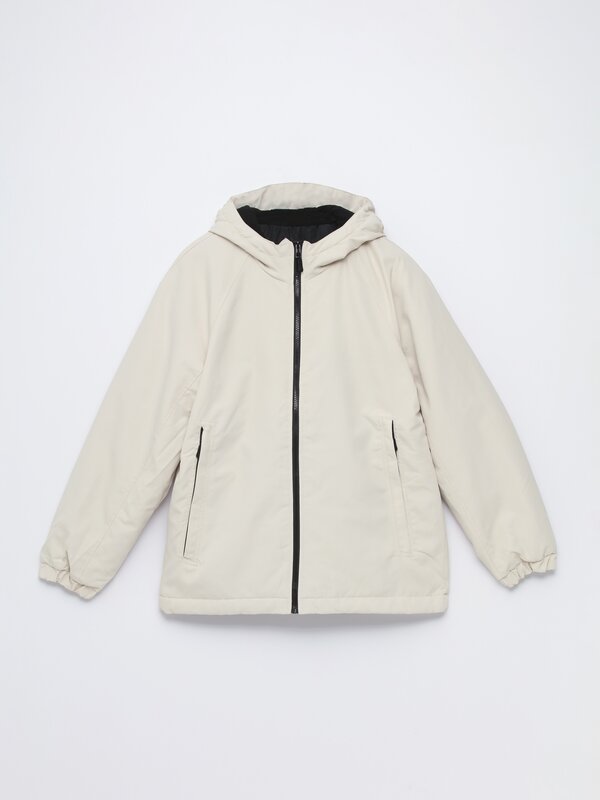 Basic hooded parka