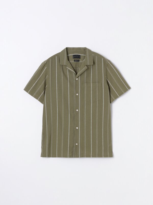 Cotton - linen resort shirt