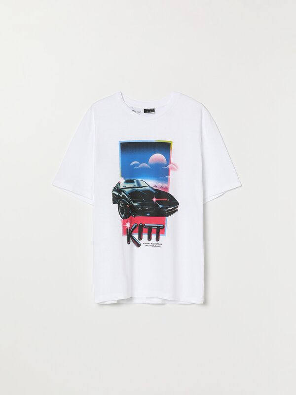 Knight Rider ©Universal maxi print T-shirt