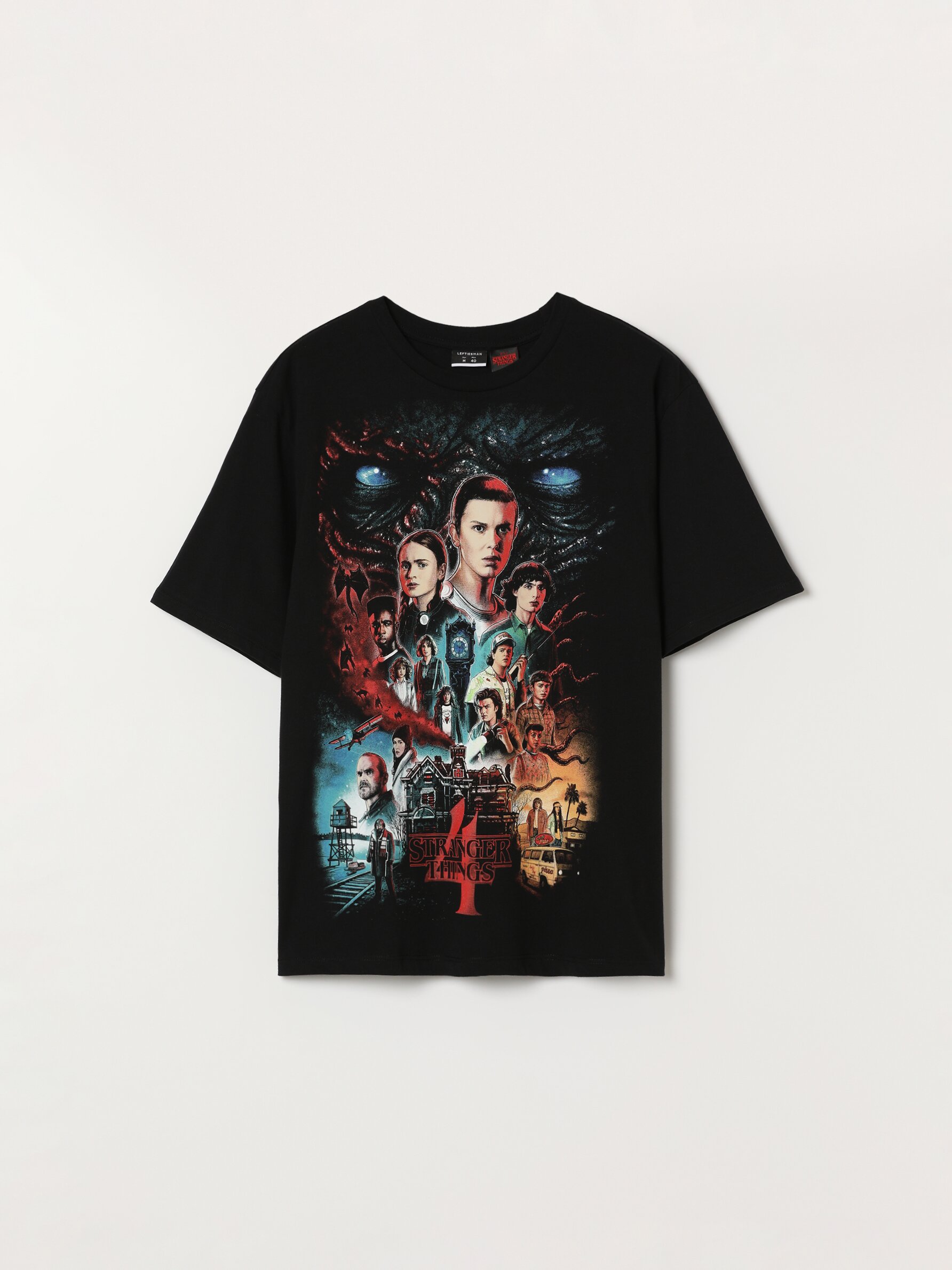 Stranger Things Netflix print T shirt