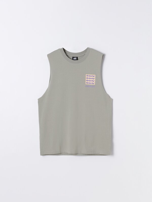 T-shirt with Mistral x Lefties prints