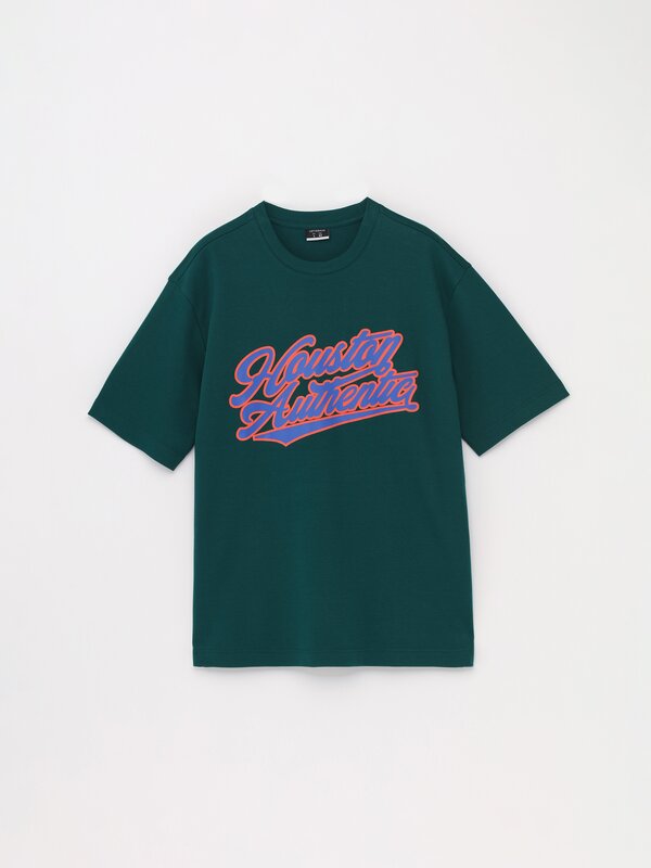 Raised design T-shirt