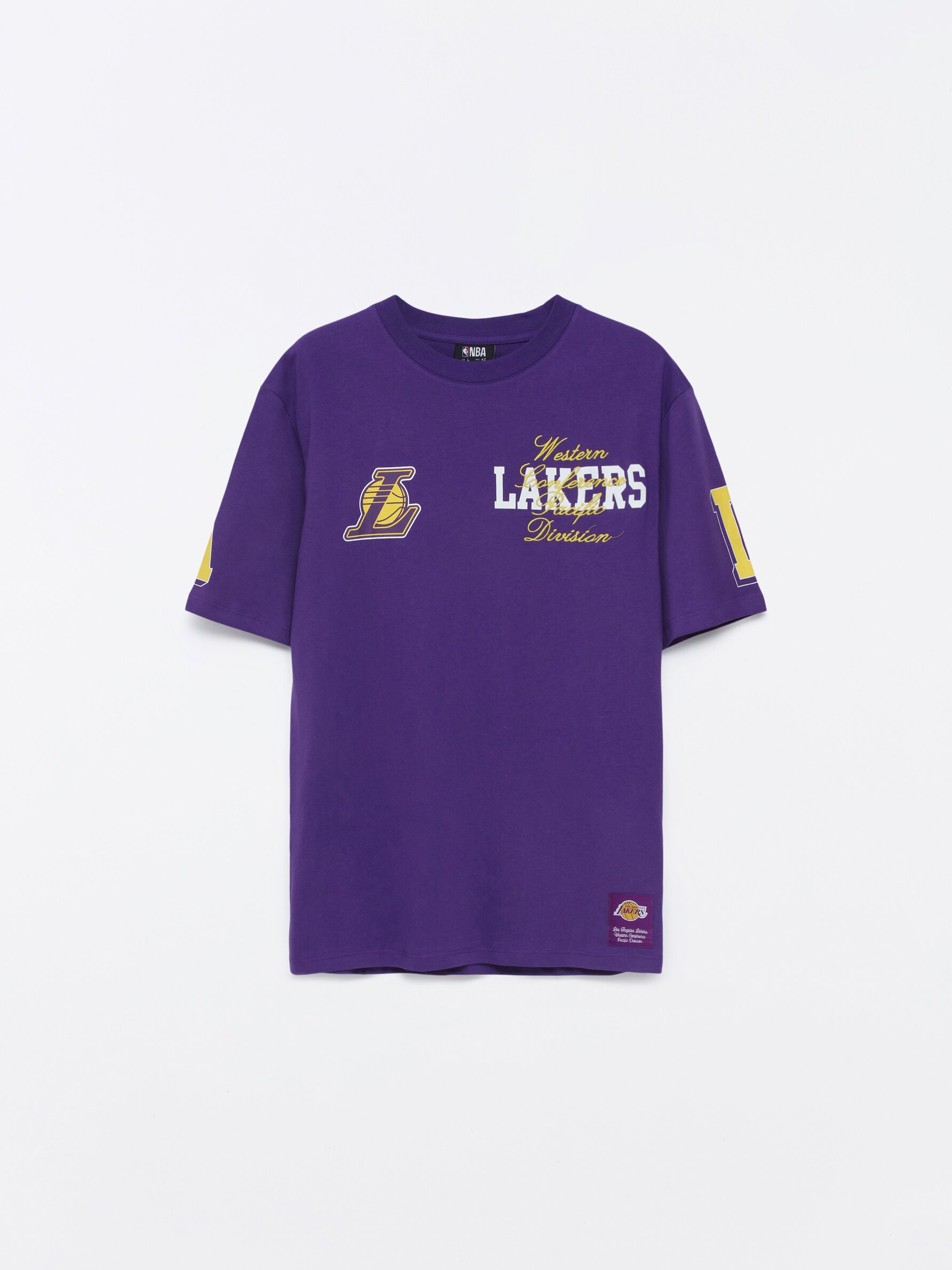 t shirt purple lakers shirt