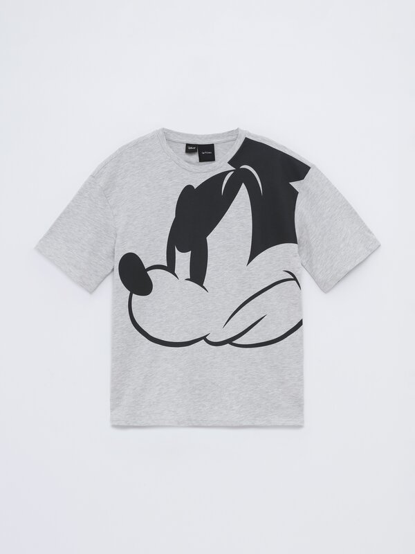 Büyük boy Mickey Mouse © Disney baskılı t-shirt