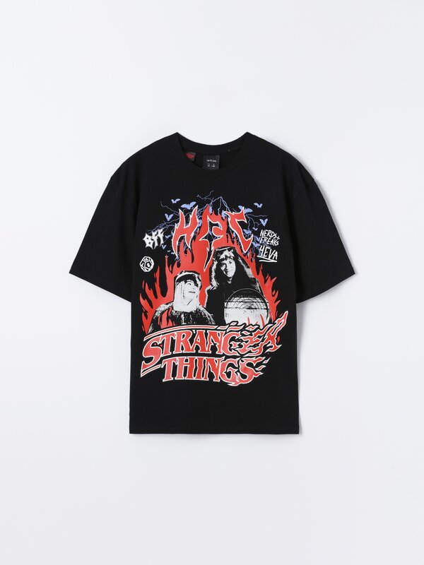 Stranger Things™/© Netflix maxi print T-shirt