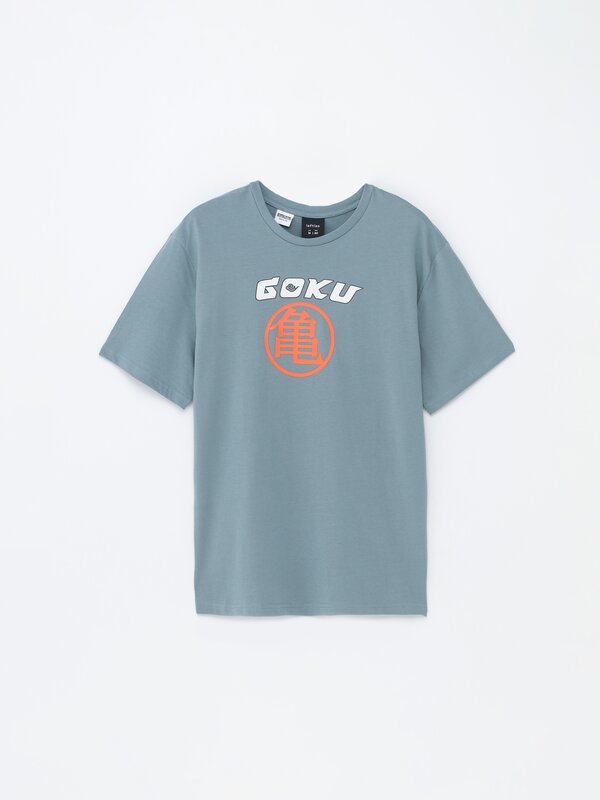 Sweatshirt estampado Goku Dragon Ball - Colaborações - ROUPA