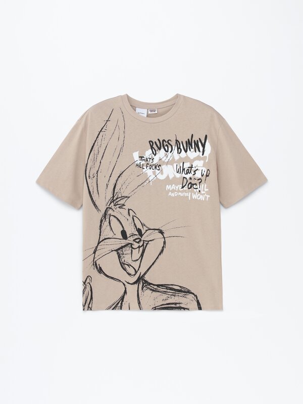 Bugs Bunny © &™Warner Bros maxi print T-shirt
