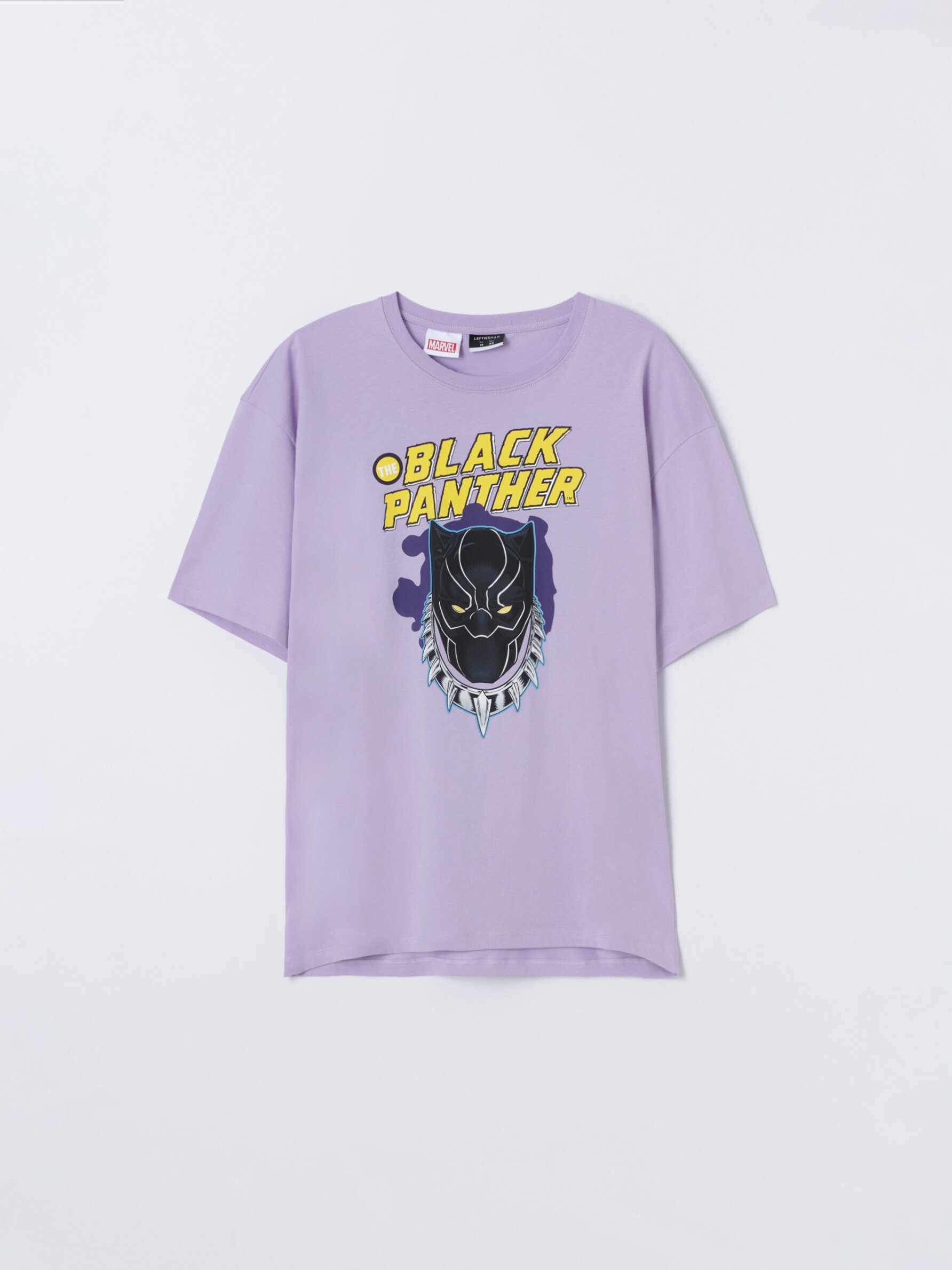 Camiseta con estampado de Black Panther Marvel