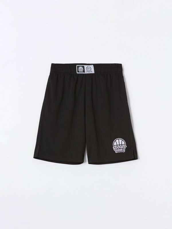 Looney Tunes © &™ Warner Bros technical Bermuda shorts