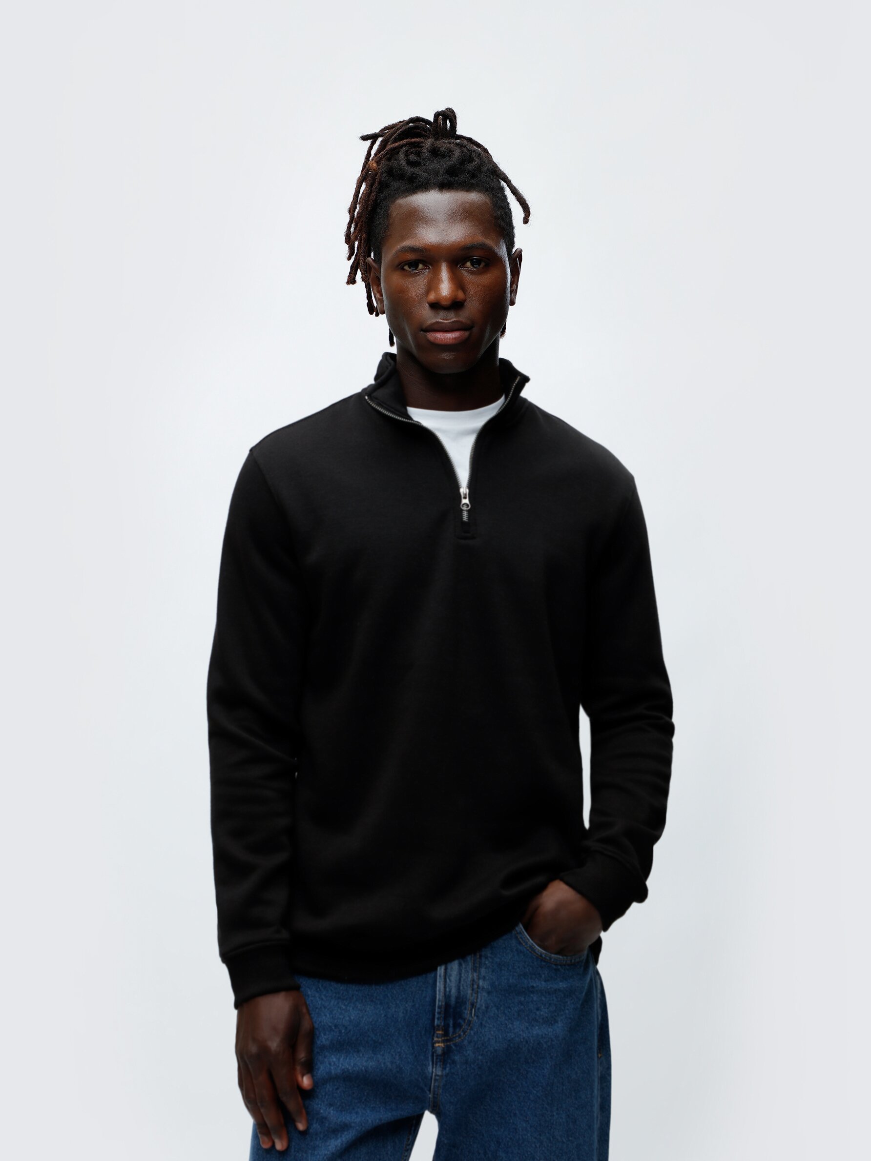Sweatshirt with zip - Sweatshirts - CLOTHING - Man 