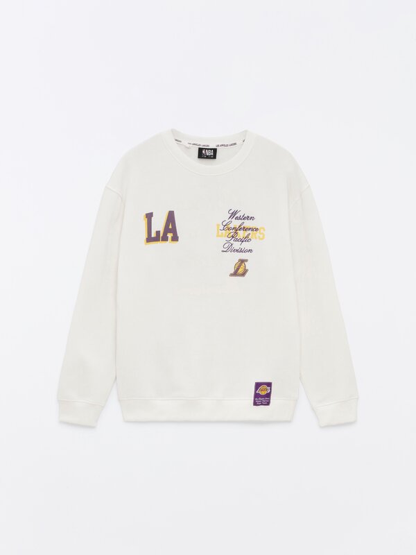Los Angeles Lakers NBA print sweatshirt