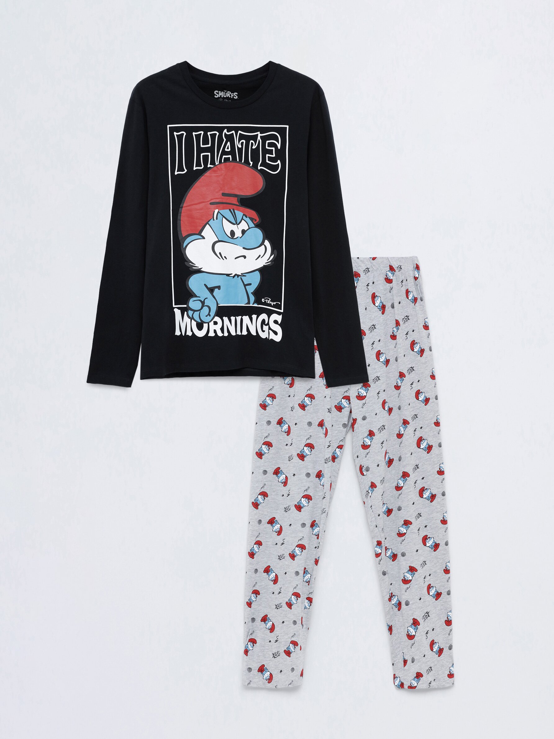 Pijama estampado Los Pitufos IMPS