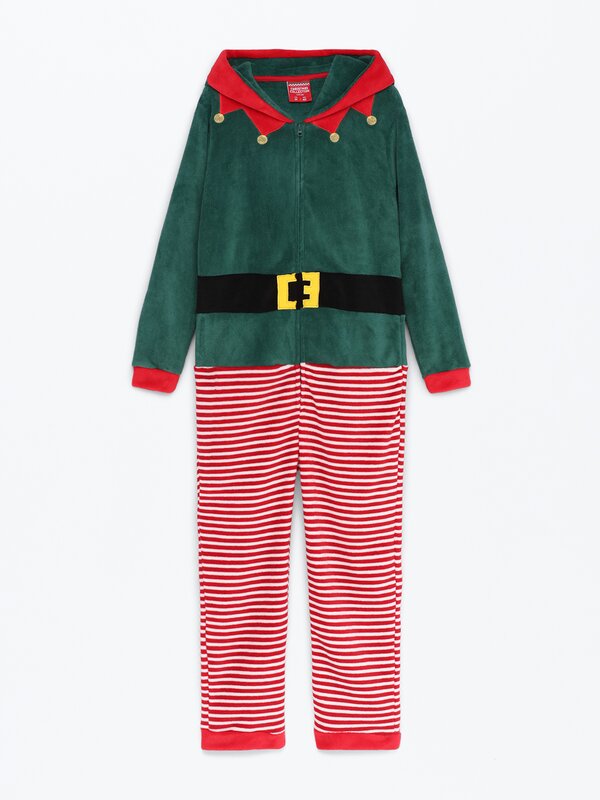 Pijama - costum de elf
