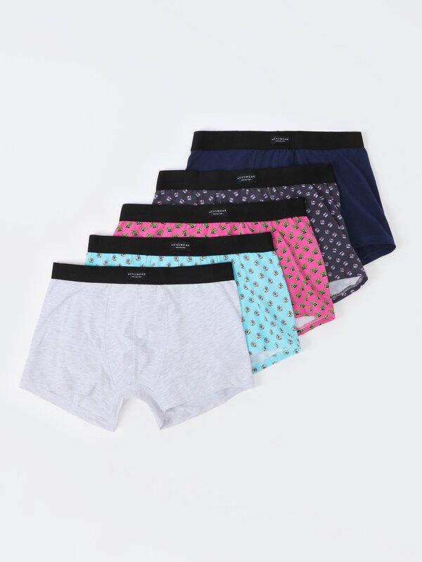 Pack of 5 assorted boxers