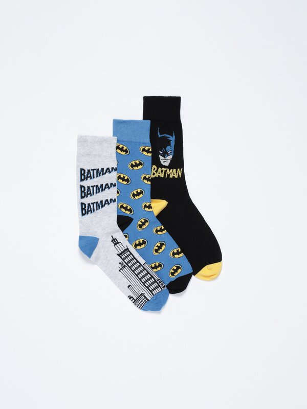 Pack of 3 pairs of Batman ©DC socks