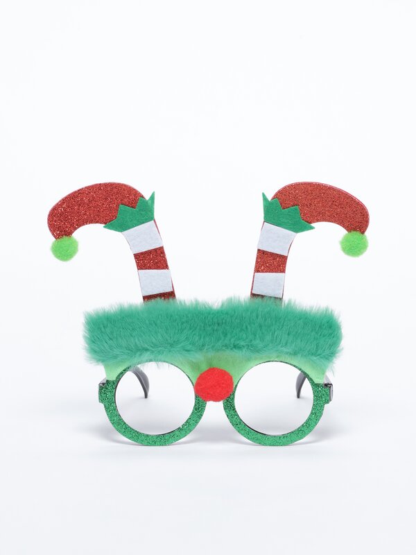 Gafas navideñas elfo