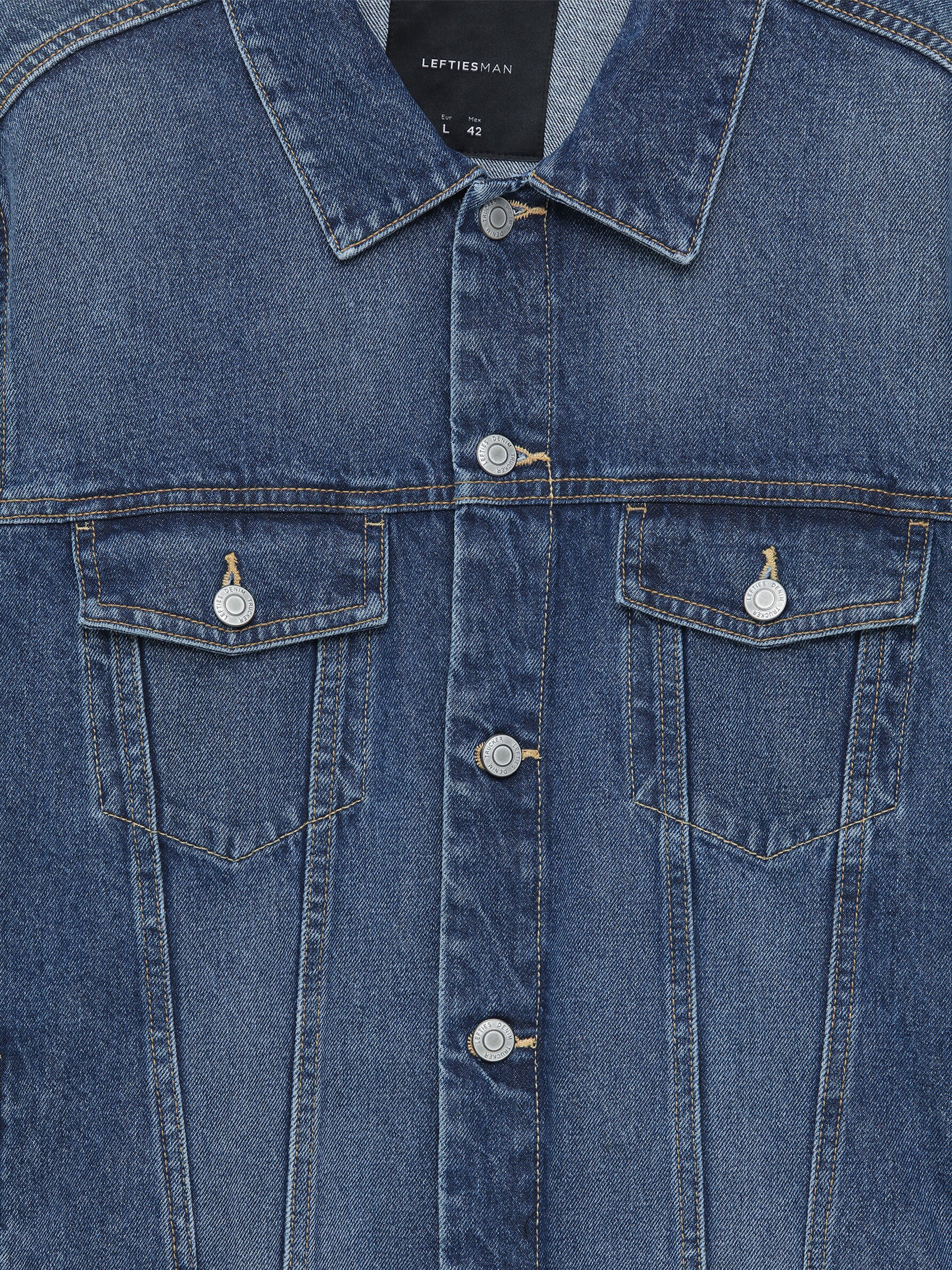 Jean jacket cheap with pockets