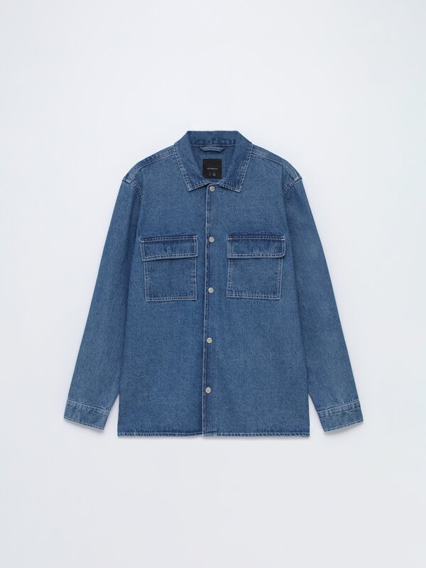 Denim overshirt