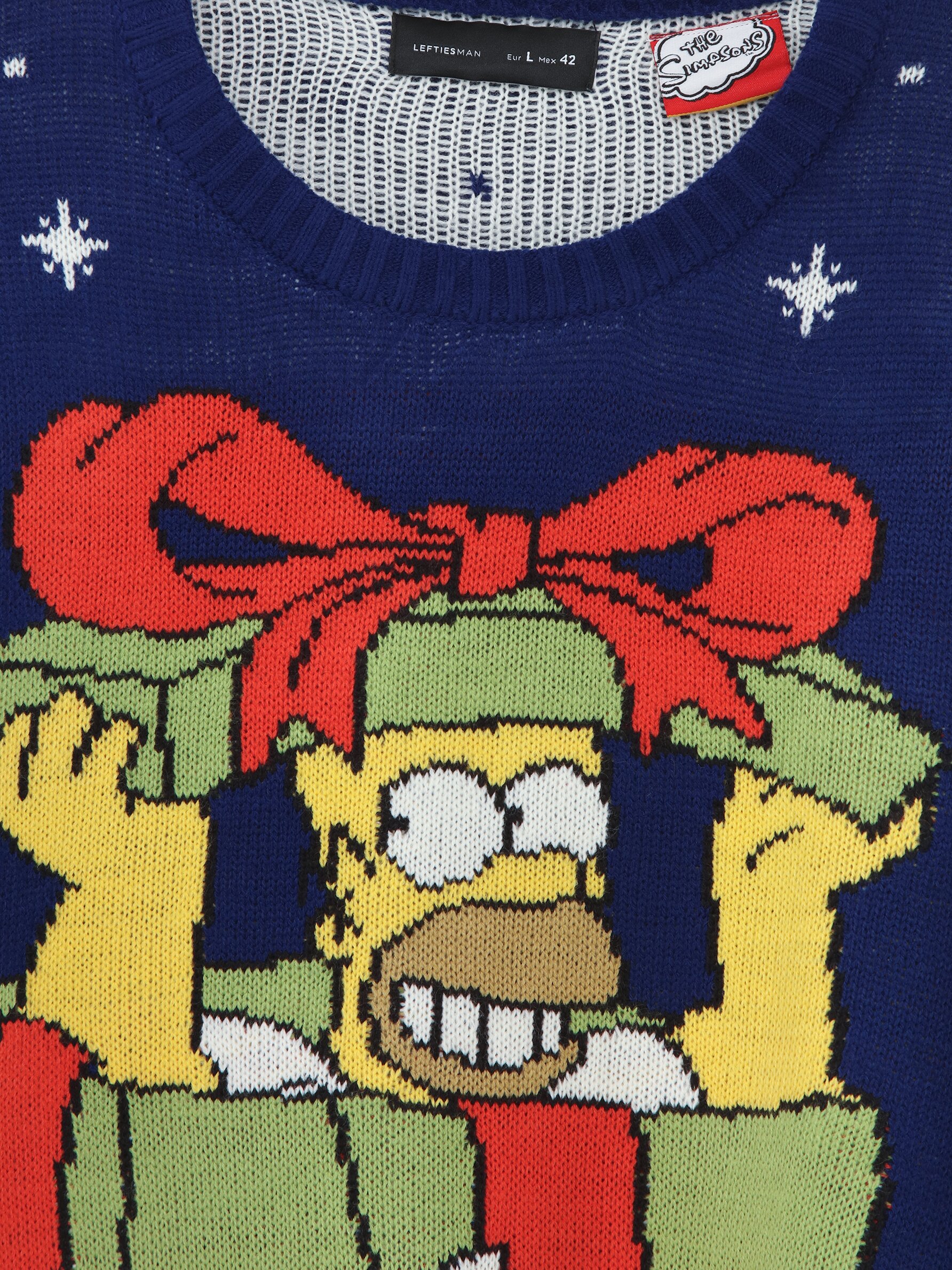 Simpsons christmas shop jumper