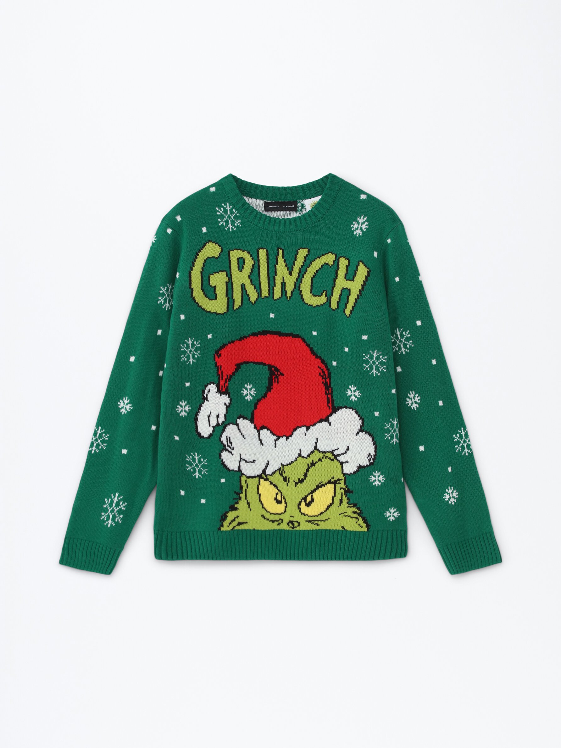 Green shop grinch sweater