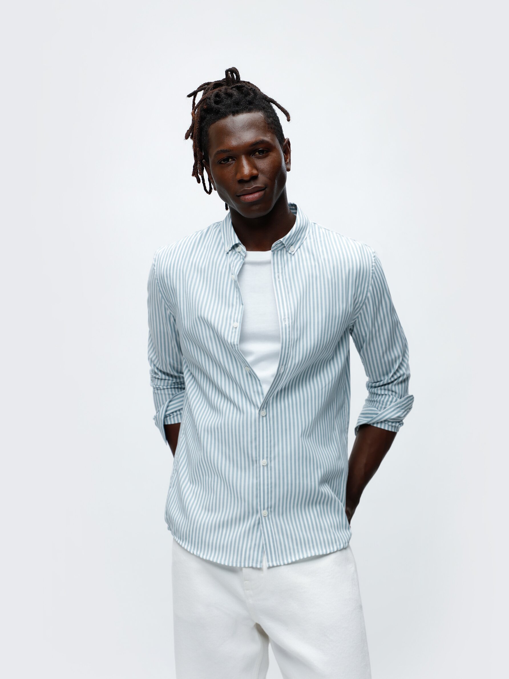 Striped shirt - Long Sleeve Shirts - Shirts - CLOTHING - Man