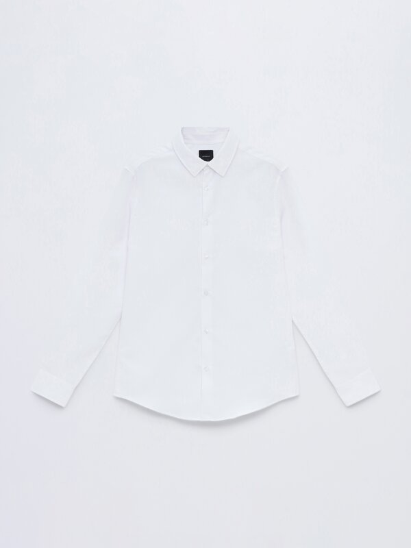 Textured smart shirt