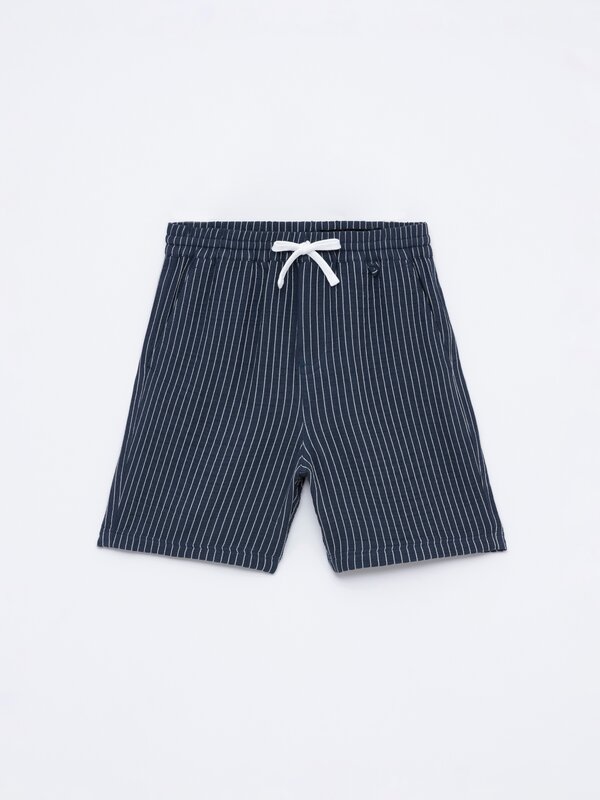 Rustic Bermuda shorts