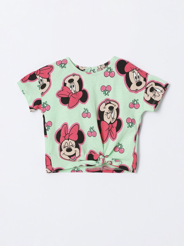 Minnie Mouse ©Disney T-shirt with knot