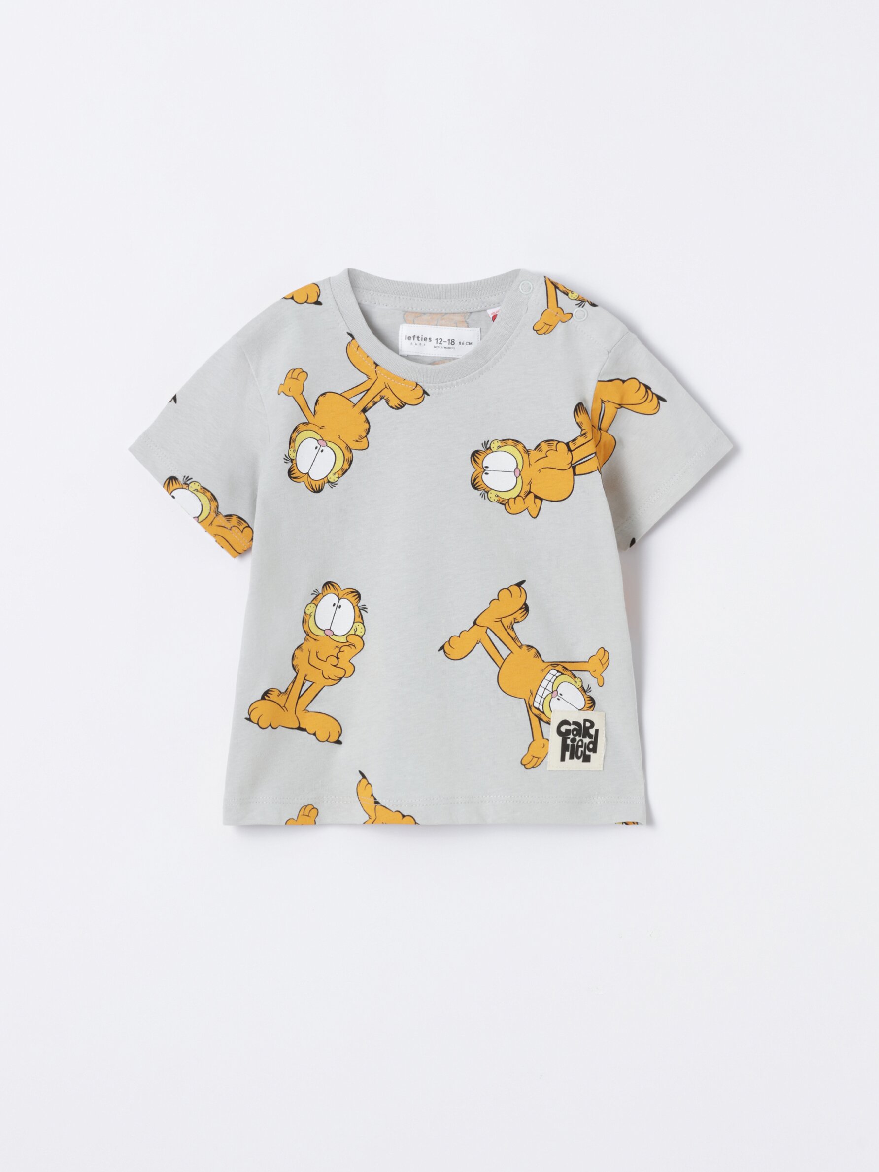 T shirt garfield on sale zara