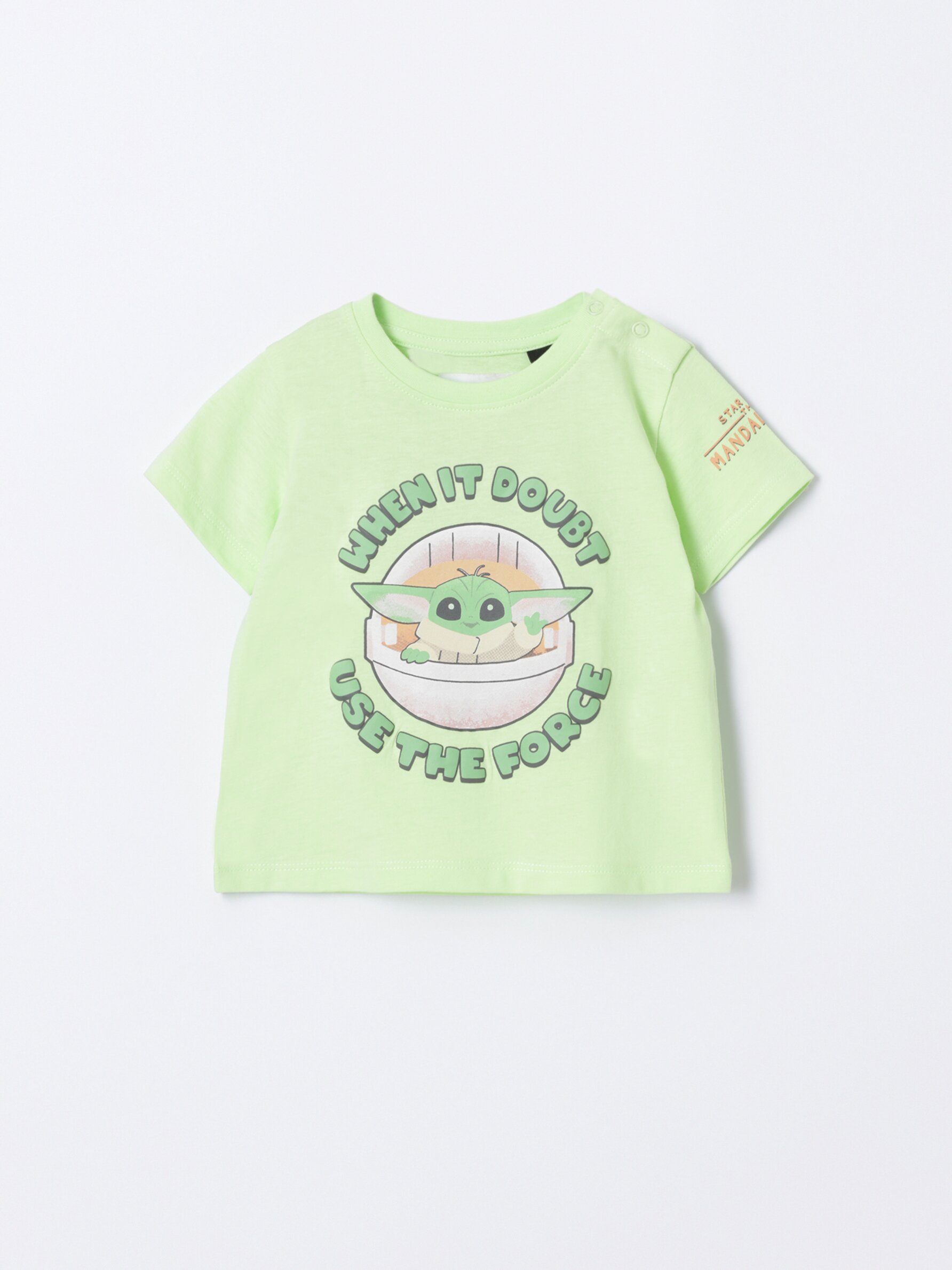 Espacio cibernético Oír de Artefacto Camiseta estampado baby Yoda Star Wars ©Disney - Colaboraciones - ROPA -  Bebé Niño | 0 - 4 años - Niños - | Lefties Mexico