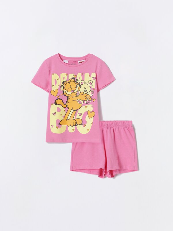 Garfield ©Nickelodeon print short pyjama set