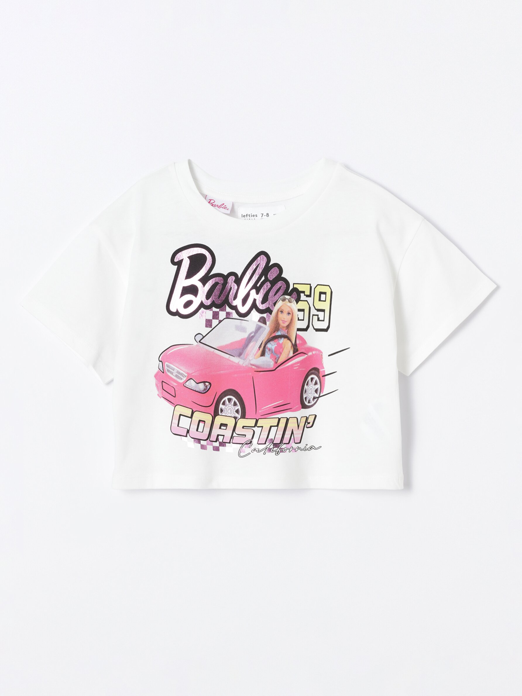 Camisetas best sale barbie niña