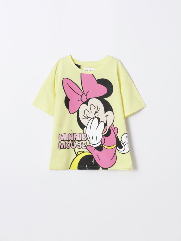 Yellow minnie clearance mouse shirt