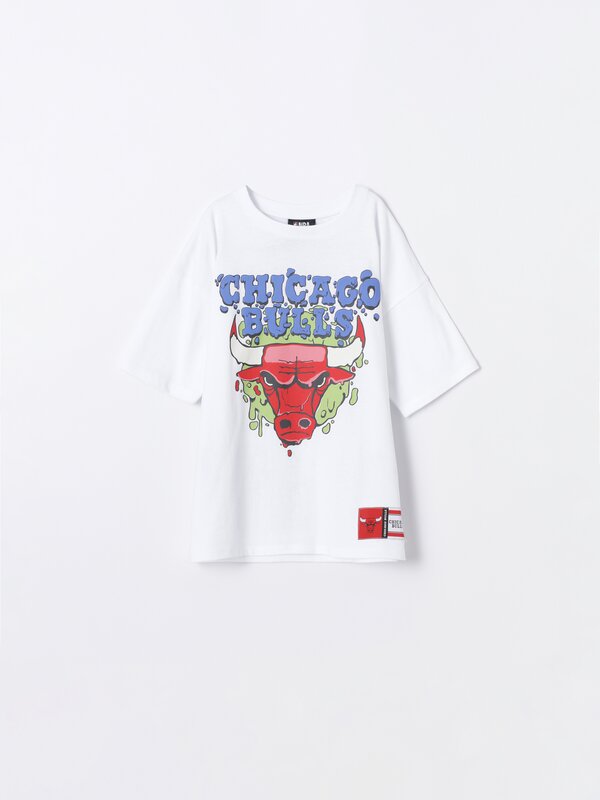 Chicago bulls hotsell t shirt topshop