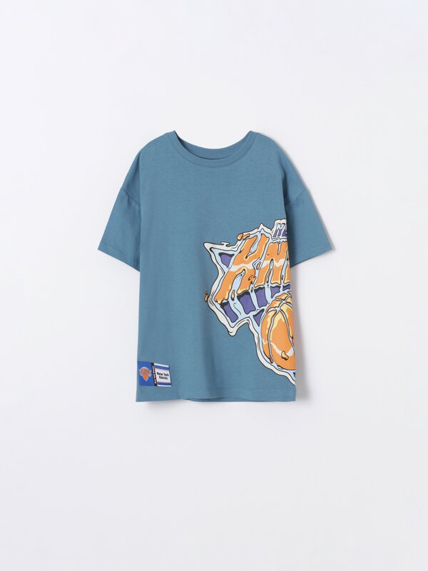 T-shirt NEW YORK KNICKS NBA de felpa
