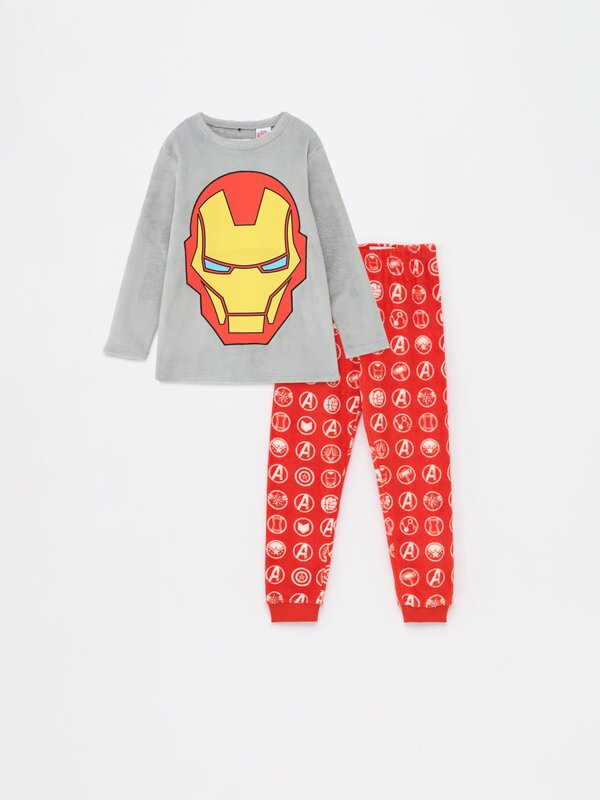 Iron Man ©Marvel tüylü pijama takımı