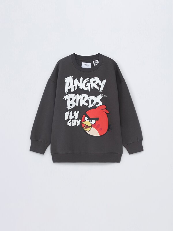 Angry Birds print sweatshirt