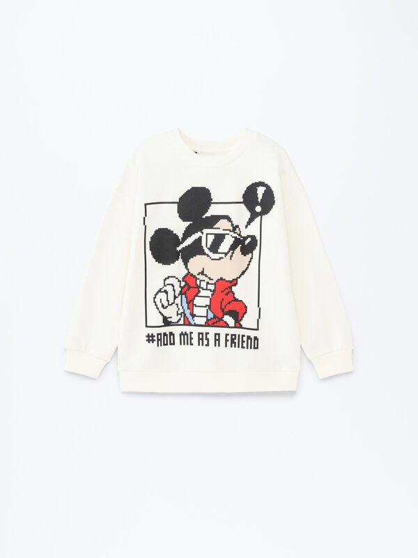 Mickey Mouse ©Disney print sweatshirt